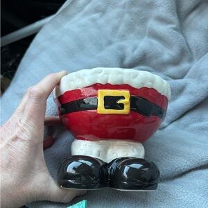 Santa Claus Ceramic Bowl